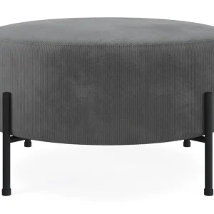 Scandi Days Menard Compact Sittpuff Rund 70 cm Grå - Möbler Trygg betalning