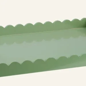 Bricka grön - 30x40x3 cm Expressleverans