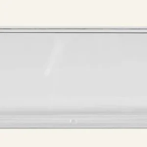 Smal förvaringslåda transparent - 9,6x39x12,2 cm Köp nu