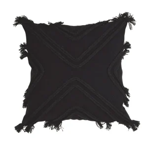 Rope Kuddfodral 48x48 cm Svart - Textil & mattor Rabatt