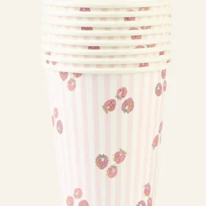 Extra rabatt Pappersbägare, 8-pack multi/rosa - 250 ml