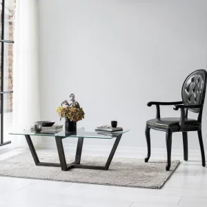 Begränsad tid Liepene Soffbord 105x65 cm Svart Hanah Home - Möbler