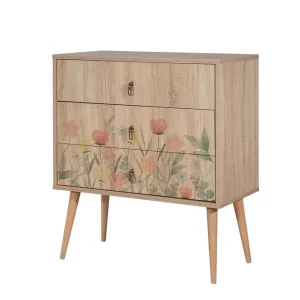 Nedsatt pris Bertoaria Sängbord 80x40 cm Brun Hanah Home - Möbler