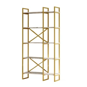 Kerakeha Bokhylla 87,5x30 cm Guld Hanah Home - Förvaring Lägg i varukorgen
