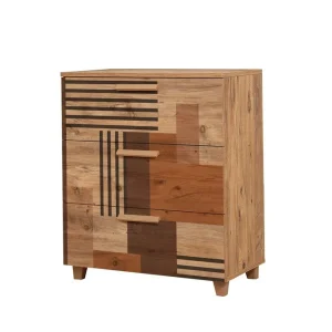 Leva Byrå 80x95 cm Brun Hanah Home - Förvaring Kundfavorit