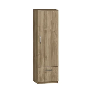 Garderob Kleoo 50x187 cm Brun Hanah Home - Förvaring Outlet