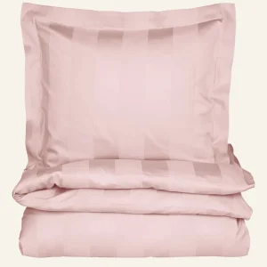 Påslakanset i satin puderrosa - 150x210 cm Fri frakt