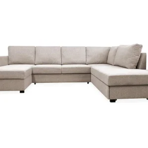 Majestic Furniture Paris U-Bäddsoffa Beige - Möbler risnedsättning
