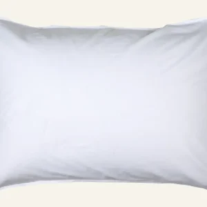 Utförsäljning Örngott i bomull vit - 50x60 cm