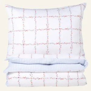 Kundfavorit Påslakanset i bäckebölja multi - 150x210 cm