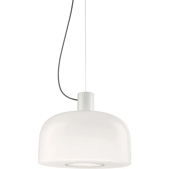 Billigare Bellhop Glass S2 Pendel, Vit