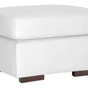 Scandinavian Choice Link Fotpall 60 cm Ecoläder Vit - Möbler Handla nu