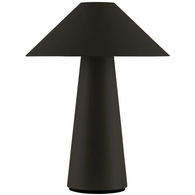 Cannes Bordslampa Portabel, Svart Billig