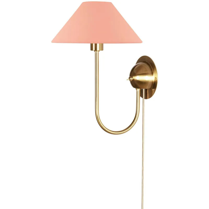 Endast denna vecka Iris Vägglampa, Blush