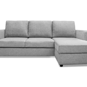 Erbjudande Scandinavian Choice Verona Djup Bäddsoffa 3 sits med Divan Vändbar Ljusgrå - Möbler