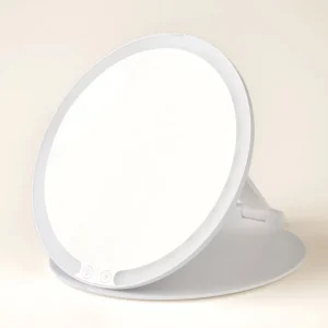 Snabb frakt Spegel vit - 19,7x20x1,5 cm ø20