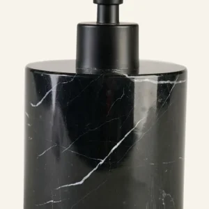 Tvålpump svart - 8,5x8,5x15 cm Rea