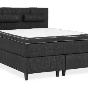 Snabb frakt Charleston Komplett Sängpaket160x200 cm Svart - Möbler
