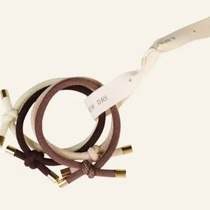 4 st. scrunchies multi/beige - ø6cm Nyhet