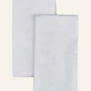 2-pack tygservetter vit - 45x45 cm Reapris
