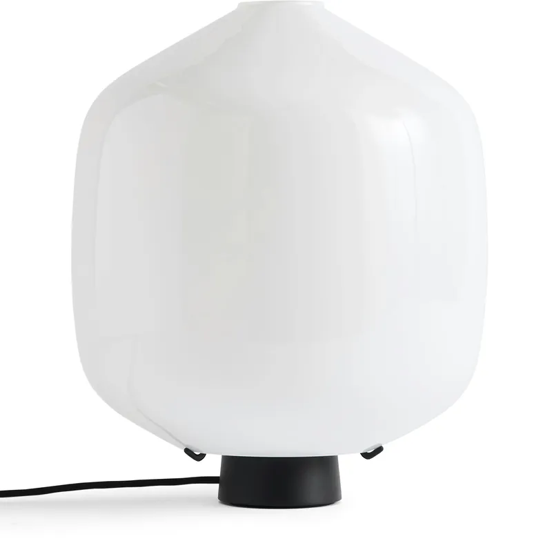 Säker betalning Buoy Glass Bordslampa Vit / Soft Black 30 cm
