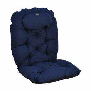 Endast denna vecka Fritab Positionsdyna Fritab Snurr & gung Lyx nackkudde Blue texture - Utemöbler & utemiljö
