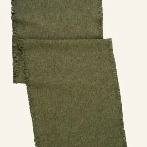Kampanjpris Bordslöpare grön - 40x140 cm