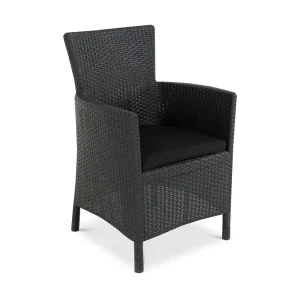 Comfort Garden Lady Sittdyna Svart - Utemöbler & utemiljö Expressleverans