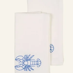 Bästa pris 2-pack tygservetter vit - 45x45 cm