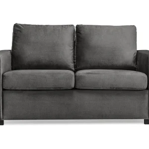 Sänkt pris Basic Home Crazy 2-sits Sammetssoffa Mörkgrå - Möbler