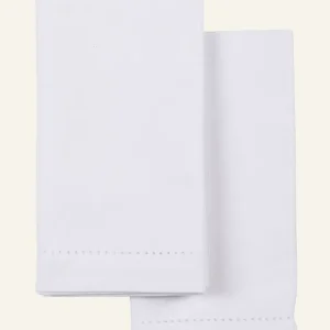 Köp online 2-pack tygservetter vit - 45x45 cm