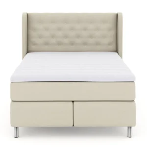 Select No 3 Komplett Sängpaket 140x200 Fast/Medium Beige/Metall - Möbler Trygg betalning