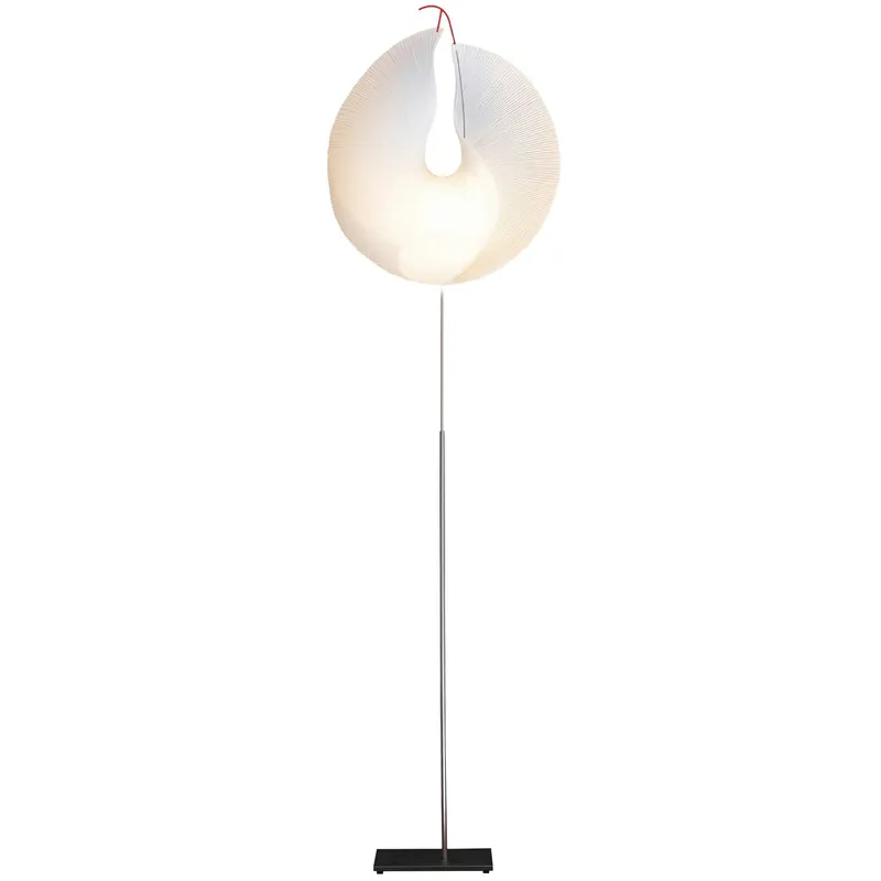 Yoruba Rose Golvlampa, Vit Fri frakt