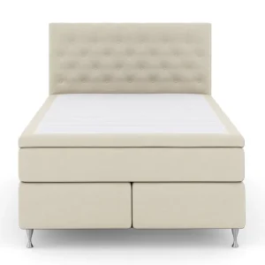 Trygg betalning Select No 5 Komplett Sängpaket 140x200 Fast/Medium Watergel Beige/Silver - Möbler