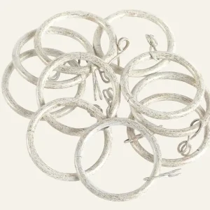 Fynd Gardinringar 10 st. multi/vit - 10 stk