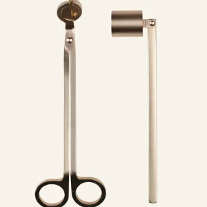 Rabatter Ljussläckare guld - 18 cm