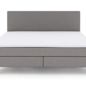 Select No 2 Komplett Sängpaket 210x210 Ljusgrå/Svart - Möbler Erbjudandepris
