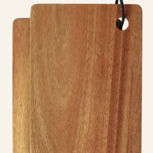 Lägg i varukorgen 2 stycken skärbrädor natur - 20x14 cm