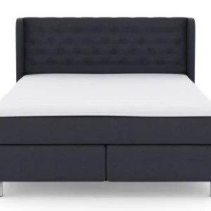 Select No 3 Komplett Sängpaket 210x210 Fast Blå/Metall - Möbler risnedsättning