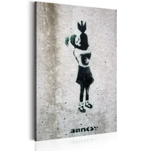 Expressleverans Tavla Bomb Hugger By Banksy VALUE_MISSING_3 80x120 - Inredning