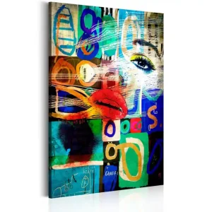 Tavla Kiss Of Modernity VALUE_MISSING_3 80x120 - Inredning Fri frakt