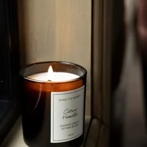Utförsäljning Doftljus beige - 145 g
