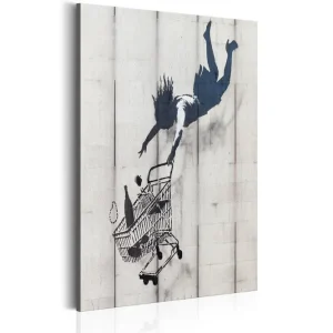Kampanjpris Tavla Shop Til You Drop By Banksy VALUE_MISSING_3 80x120 - Inredning