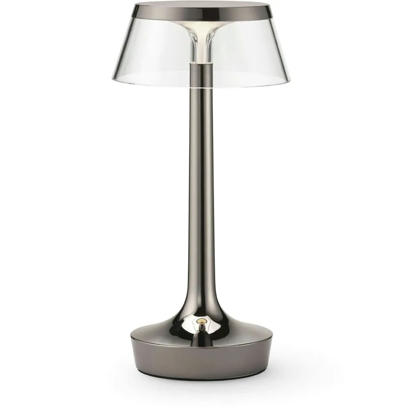 Flos Bon Jour Transportabel Lampe Sort Krom Snabb frakt