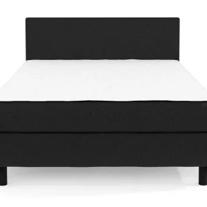 Charm Komplett Sängpaket 120x200 cm med sänggavel medelfast Svart - Möbler Expressleverans