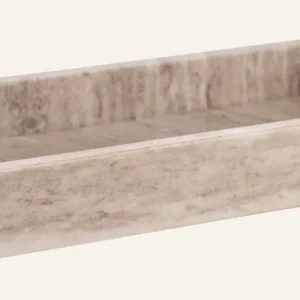 Bricka beige - 30x15x4 cm Snabb leverans