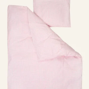 Påslakanset baby ljusrosa - 100x130 38x55 cm Begränsat antal