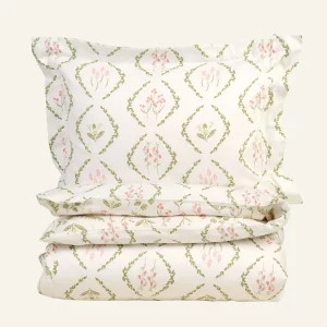 Kundfavorit Påslakanset i satin multi - 150x210 cm