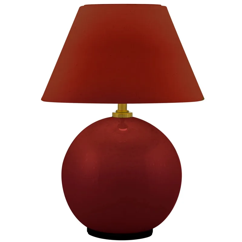 Billig Iris 16 Bordslampa Portabel, Vinröd