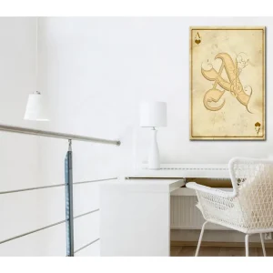 Snabb leverans Tavla Winning Card 40x60 - Inredning